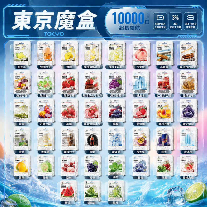 TOKYO MOHOO BOX｜約 10000 口｜43款口味